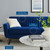 Engage Channel Tufted Performance Velvet Sofa, Velvet, Blue Navy, 21175