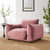 Copious Performance Velvet Armchair, Velvet, Pink, 21190