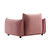Copious Performance Velvet Armchair, Velvet, Pink, 21190