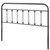 Sage King Metal Headboard, Metal, Grey Gray, 21355