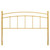Abigail King Metal Headboard, Metal, Gold, 21370