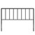 Tatum Full Metal Headboard, Metal Steel, Black, 21409