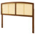 Halcyon Cane Full Headboard, Wood, Brown Walnut, 21508