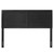 Archie Twin Wood Headboard, Wood, Black, 21587