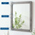 Georgia Wood Mirror, Wood, Grey Gray, 21666