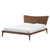 Astra Queen Wood Platform Bed, Wood, Brown Walnut, 21681