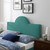 Dawn King/California King Performance Velvet Headboard, Velvet, Teal Blue, 21837