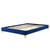 Sutton Full Performance Velvet Bed Frame, Velvet, Blue Navy, 21851