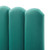 Delilah Performance Velvet King/California King Headboard, Velvet, Teal Blue, 21957