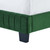 Celine Channel Tufted Performance Velvet Queen Bed, Velvet, Green, 22009