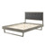 Willow King Wood Platform Bed With Angular Frame, Wood, Grey Gray, 22440