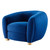 Abundant Performance Velvet Armchair, Velvet, Blue Navy, 23138