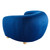 Abundant Performance Velvet Armchair, Velvet, Blue Navy, 23138