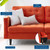 Exalt Tufted Performance Velvet Sofa, Velvet, Orange, 23144