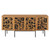 Telluride Sideboard, Wood, Metal Steel, Brown Walnut, 23301