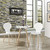 Path Dining Chair Set of 2 in White
