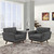 Engage Armchair Set of 2 in Gray