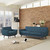 Engage Armchair and Sofa Set of 2 in Azure