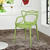 Entangled Dining Armchair, Green Plastic