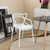 Entangled Dining Armchair, White Plastic