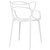 Entangled Dining Armchair, White Plastic
