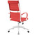 Jive Highback Office Chair, Red Faux Leather