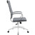 Jive Highback Office Chair, Grey Faux Leather