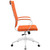 Jive Highback Office Chair, Orange Faux Leather