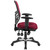 Articulate Office Chair, Red Fabric