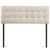 Emily Queen Fabric Headboard, Ivory Fabric