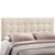 Emily Queen Fabric Headboard, Ivory Fabric
