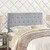 Clique Full Headboard, Grey Fabric