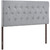 Clique Full Headboard, Grey Fabric