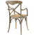Gear Dining Armchair, Grey Wood