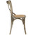 Gear Dining Side Chair, Grey Wood