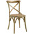 Gear Dining Side Chair, Brown Wood