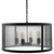 Frost Chandelier, Black Steel