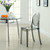 Casper Dining Side Chair in Smoked Clear