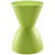 Haste  Stool, Green, Plastic