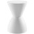 Haste  Stool, White, Plastic