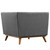 Engage Corner Sofa , Grey, Fabric