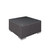 Sojourn Outdoor Patio Ottoman, Navy, Fabric, Synthetic Rattan
