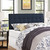 Lily Twin Size Fabric Headboard, Blue, Fabric