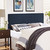 Oliver Full Size Fabric Headboard, Blue, Fabric