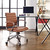 Jive Mid Back Office Chair in Terracotta