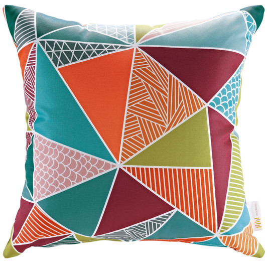 Modway Outdoor Patio Pillow, Multi, Fabric 10359 Modway Outdoor Patio Pillow, Multi, Fabric 10359