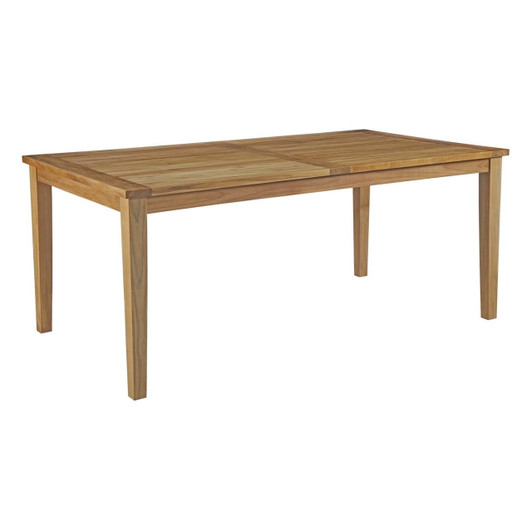 Marina Outdoor Patio Teak Dining Table , Brown, Wood 13174