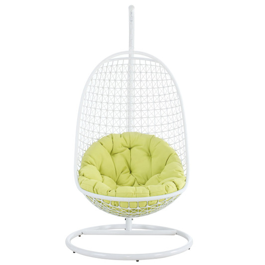 Encounter Swing Lounge Chair in White Encounter Swing Lounge Chair in White