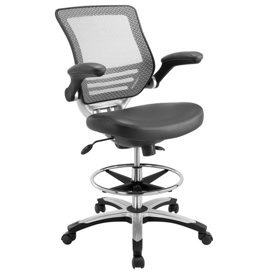 Edge Drafting Chair in Gray