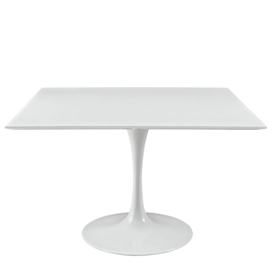 Lippa 47" Dining Table in White EEI-1125-WHI